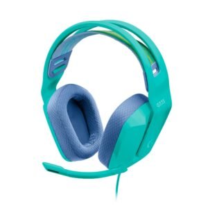Audífono para Juegos Logitech G335 Jack 3.5 mm – Color Menta
