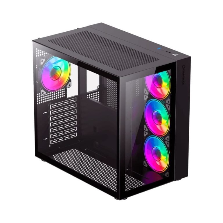 gabinete gamemax infinity black ATX