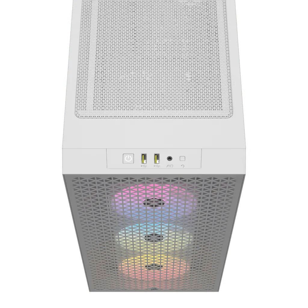 gabinete corsair 3000d airflow rgb white