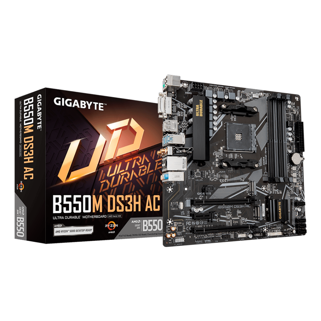 gigabyte b550m ds3h ac