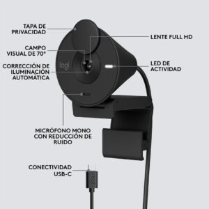 Cámara Web Logitech Brio 300 Full HD