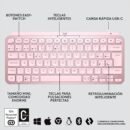 Teclado Logitech Mx Keys Mini Inalámbrico Español Grafito