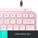 Teclado Logitech Mx Keys Mini Inalámbrico Español Grafito