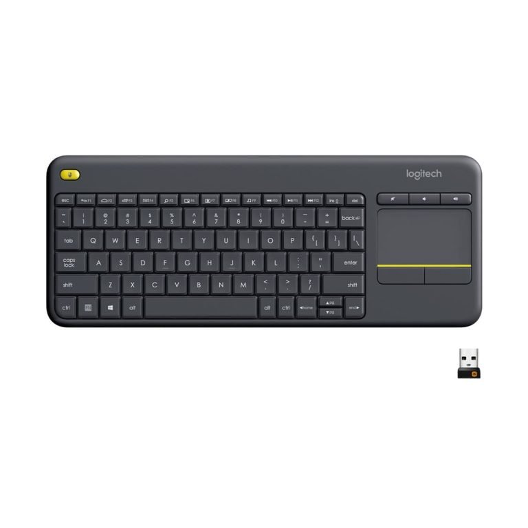 teclado logitech k400 plus inalámbrico