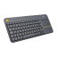 teclado logitech k400 plus inalámbrico