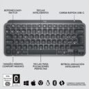 Teclado Logitech Mx Keys Mini Inalámbrico Español Grafito