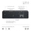 Teclado Logitech Mx Keys Mini Inalámbrico Español Grafito