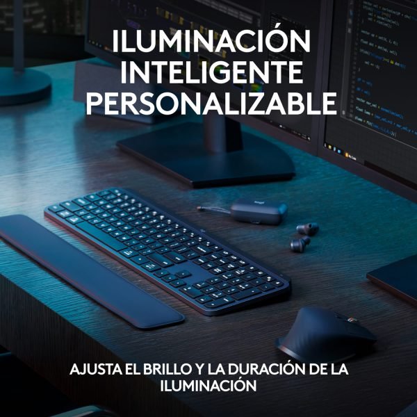 teclado logitech mx keys s inalámbrico