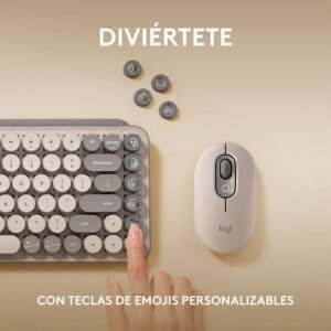 Teclado Mecánico Logitech POP Keys Inalámbrico Arena