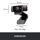 WebCam Logitech C922 Pro Stream Full HD 1080p