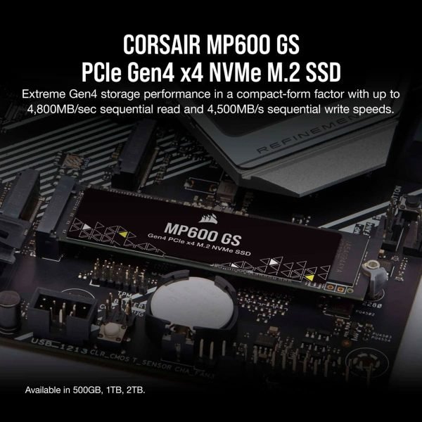 Corsair MP600 GS 1TB ssd m2 nvme