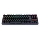 Teclado Mecánico Redragon K621W Horus TKL RGB White Español Switch Red