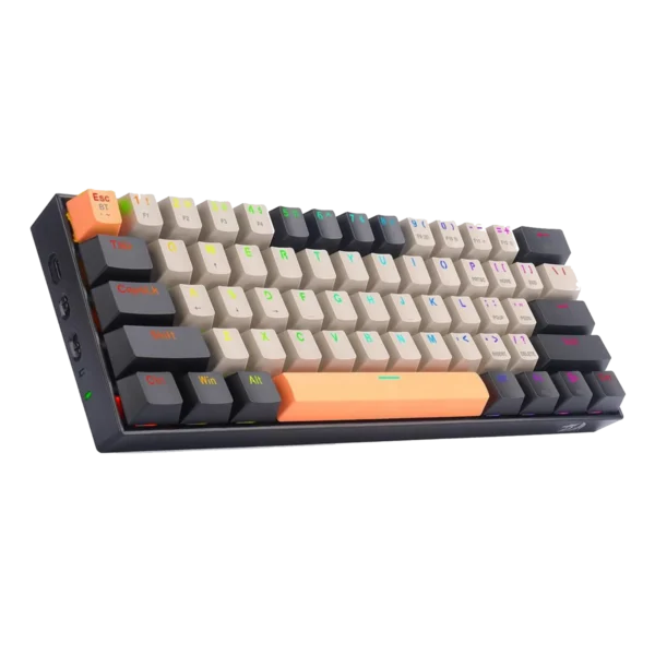 Teclado Redragon Draconic K530 RGB Pro orange grey black