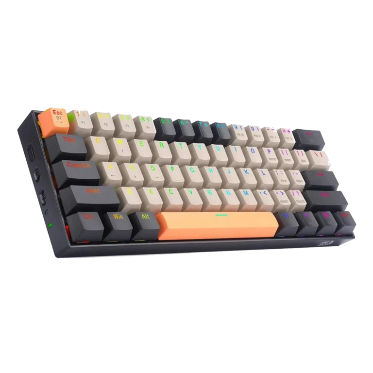 Teclado Redragon Draconic K530 RGB Pro orange grey black