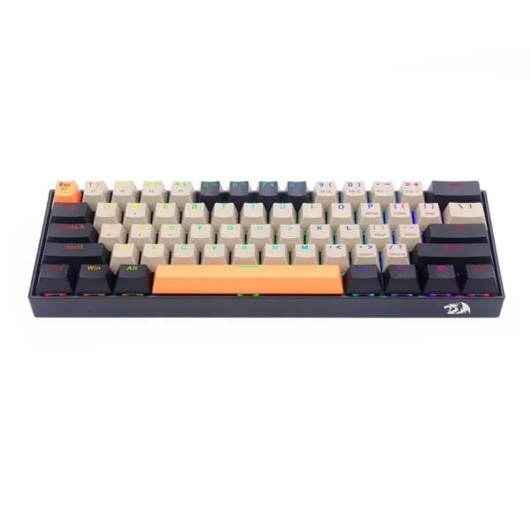 Teclado mecanico Draconic Redragon K530 RGB Pro orange grey black