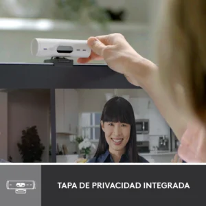 Webcam Logitech Brio 500 Full HD Gris Pálido