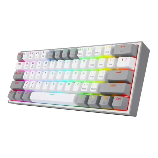 teclado redragon fizz pro k616 wh gy