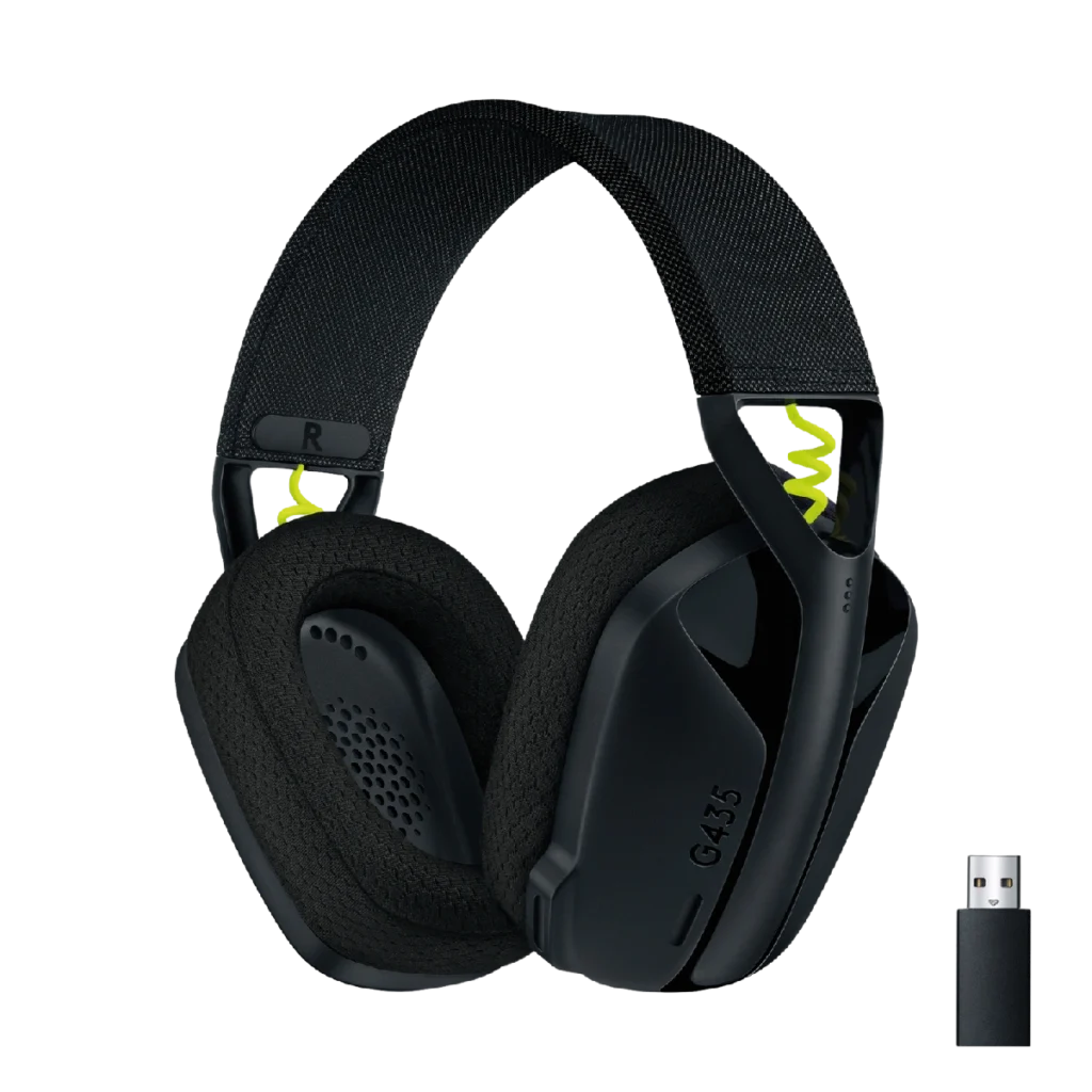 auriculares logitech g435 lightspeed black