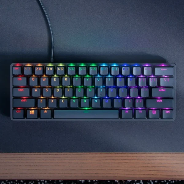 Teclado Gaming Razer Huntsman Mini 60% Switch Óptico Lineal