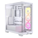 Case Corsair 3500X ARGB Cristal Templado USB 3.2 negro