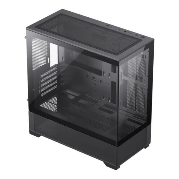 Gabinete Gamemax Vista MB Black micro ATX