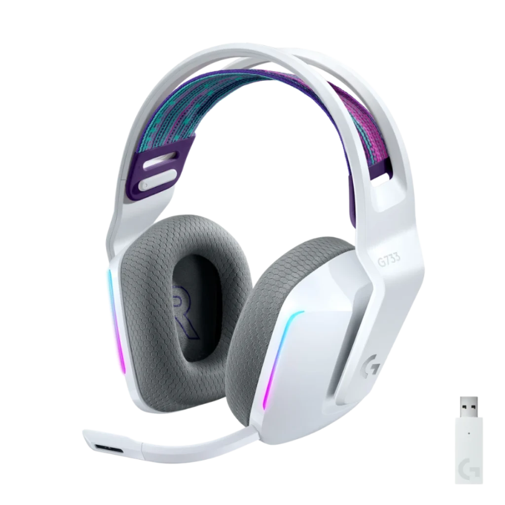 Logitech G733 Lightspeed Wireless RGB White