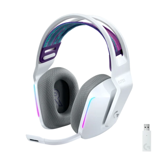 Logitech G733 Lightspeed Wireless RGB White