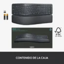 Teclado Ergonómico Logitech Ergo K860 Español Black (9)
