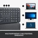 Teclado Ergonómico Logitech Ergo K860 Español Black (8)