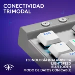 Logitech G515 LIGHTSPEED TKL White Bluetooth