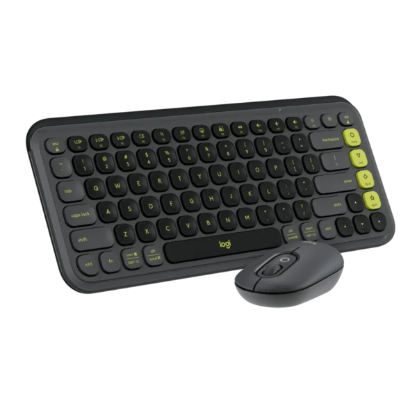 Combo teclado y mouse Bluetooth Logitech POP Icon Grafito Green Español - Imagen 16