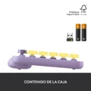 Teclado Mecánico Logitech POP Keys Español Inalámbrico Color Menta (9)