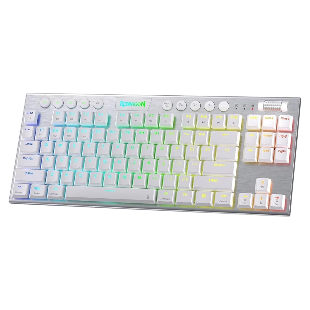 Redragon K621W Horus TKL RGB White