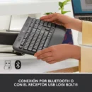 Teclado Logitech Signature K650 Wireless Bluetooth Español Black