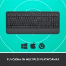 Teclado Logitech Signature K650 Wireless Bluetooth Español Black