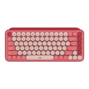 Teclado Mecánico Logitech POP Keys Español Inalámbrico Color Rosa