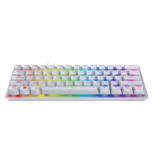Teclado Razer Huntsman Mini 60% Switch Clicky Optico - Blanco