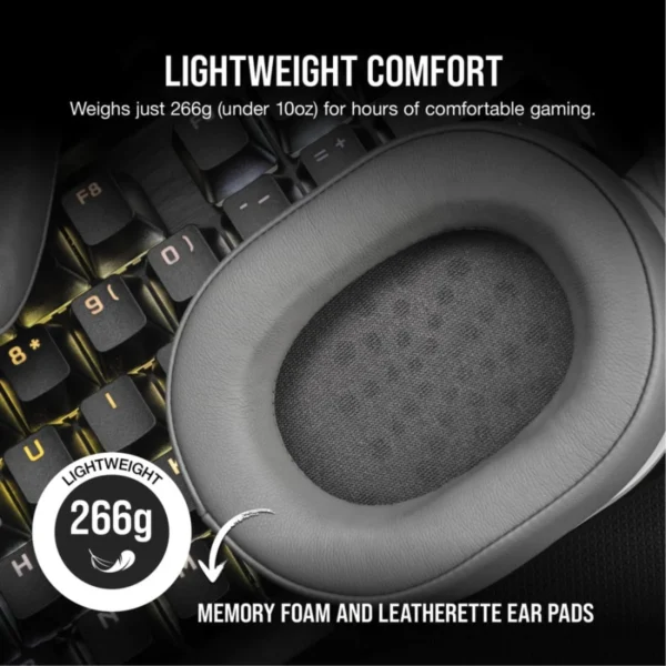 Corsair HS55 Wireless Blanco Gaming