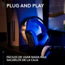 Headset Logitech G535 Lightspeed Wireless Blue Para PS5