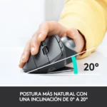 Mouse Inalámbrico Ergonómico Logitech MX ERGO Trackball Bluetooth