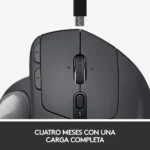 Mouse Inalámbrico Ergonómico Logitech MX ERGO Trackball Bluetooth Recargable