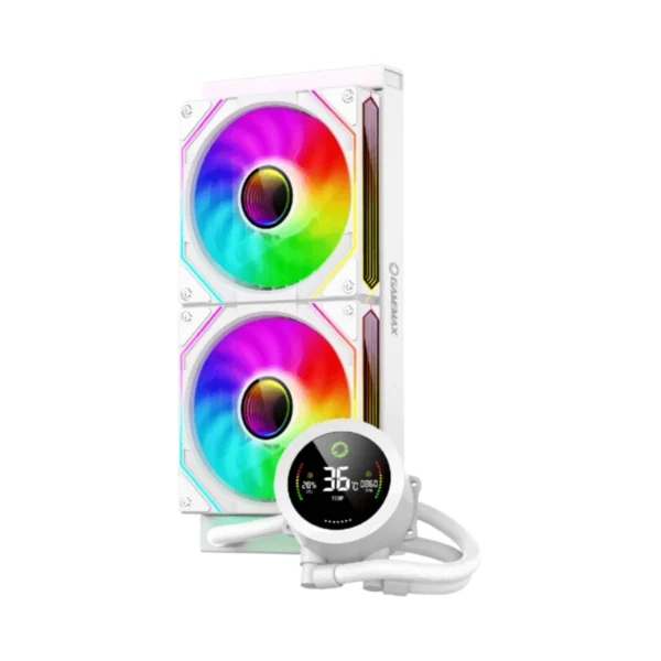 Refrigeración Líquida Gamemax Iceburg 240 Digital White - Imagen 3