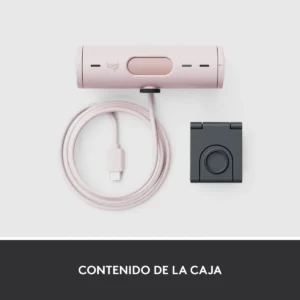 Webcam Logitech Brio 500 Full HD 1080p Rosa
