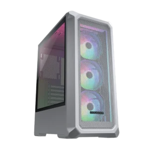 Case Cougar Archon 2 Mesh RGB White ATX con 3 Ventiladores