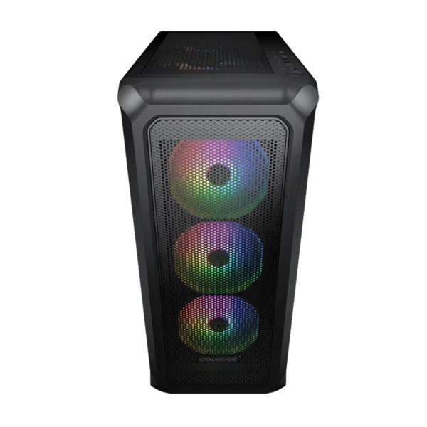 Case Cougar Archon 2 Mesh RGB Black ATX con 3 Ventiladores ARGB - Imagen 6