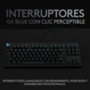 Teclado Mecánico Logitech G Pro KDA RGB TKL Switch GX Brown - Teclado Gamer