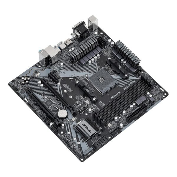 Asrock B450M Pro 4 AM4 - Imagen 3