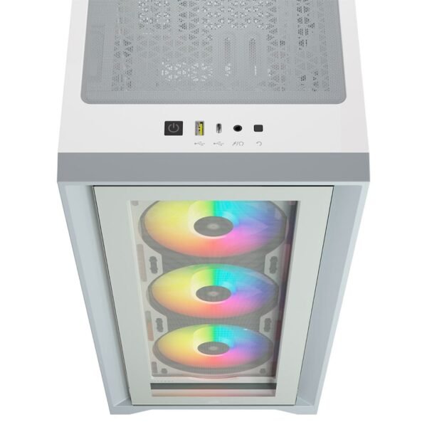 Corsair iCUE 4000X RGB Cristal Templado USB 3.1 - Imagen 3