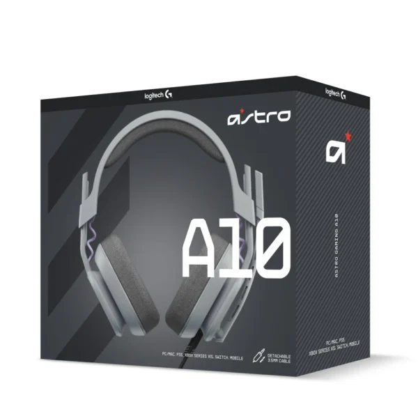 Audífono Gamer Logitech Astro A10 Gen 2 Grey (9)