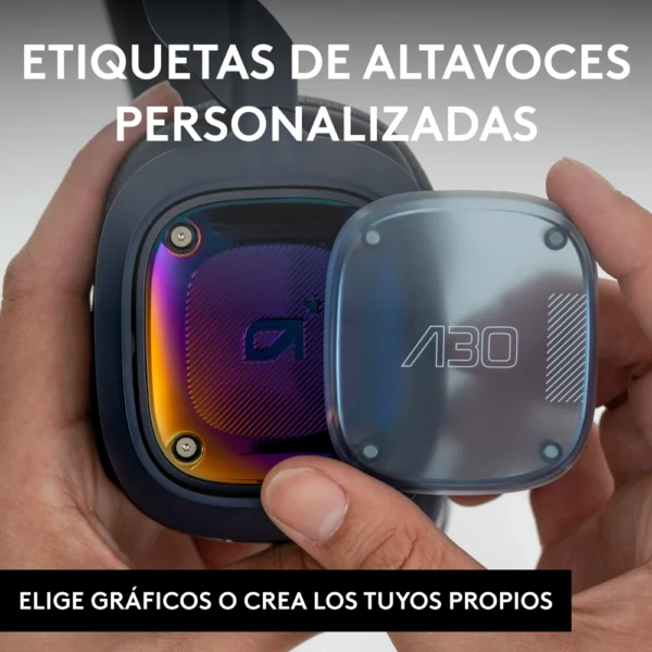 Audífono Logitech Astro A30 Wireless Lightspeed Blue (8)